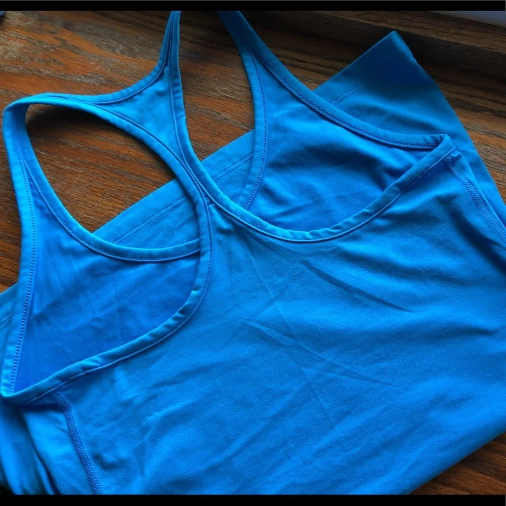Nike dri-fit tank blue XS‎